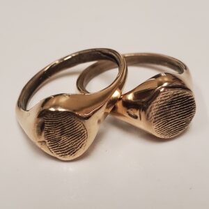 Finger Print Rings