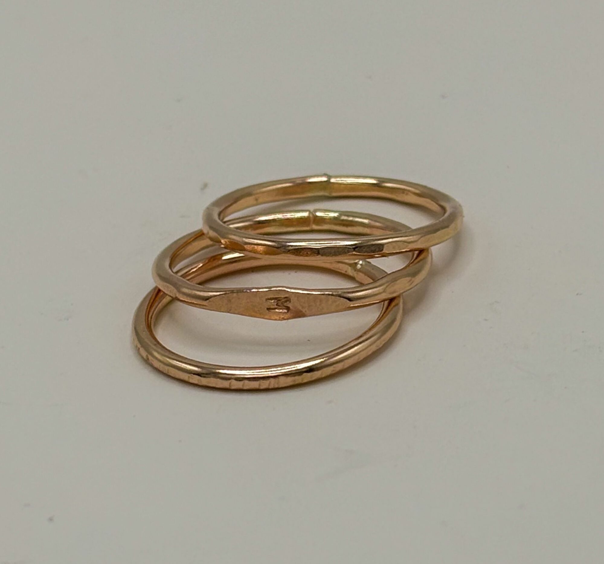 Gold (Filled) Stacking Rings - Image 2
