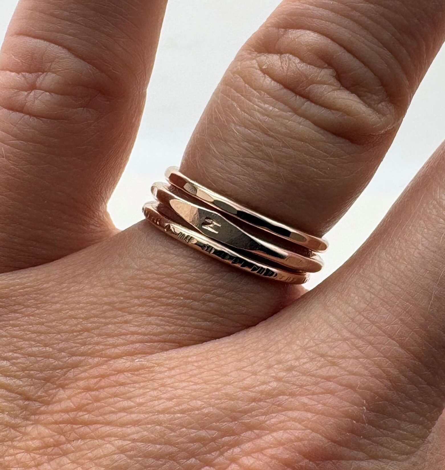 Gold (Filled) Stacking Rings - Image 3