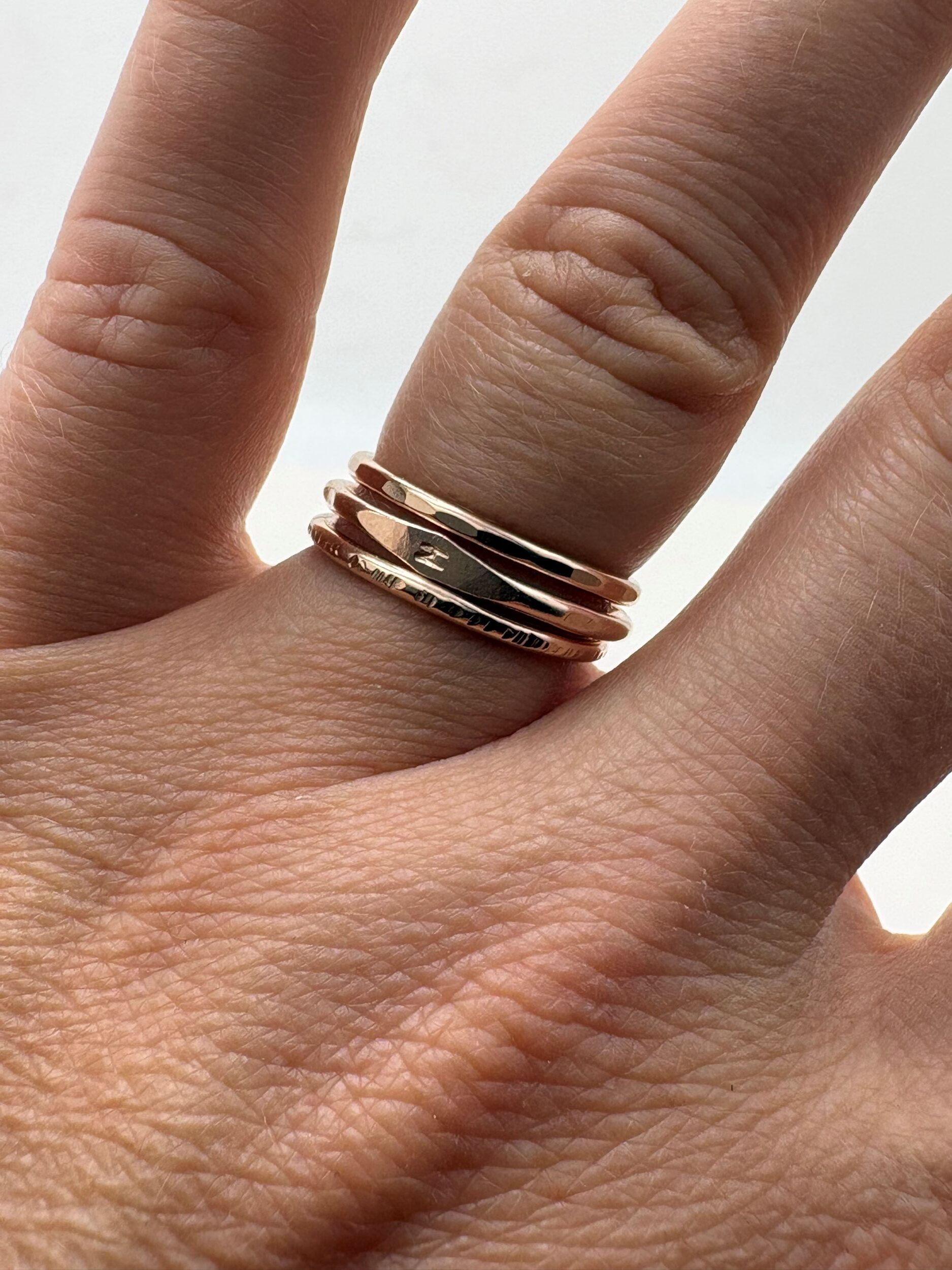 Gold (Filled) Stacking Rings - Image 3